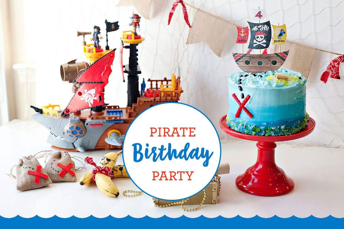 Pirate Birthday Party
 How to Throw a Pirate Birthday Party