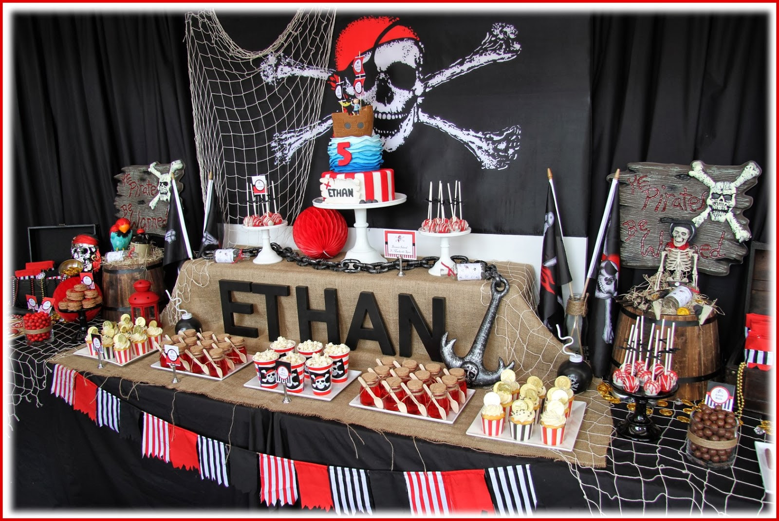 Pirate Birthday Party
 Leonie s Cakes and Parties PIRATE PARTY