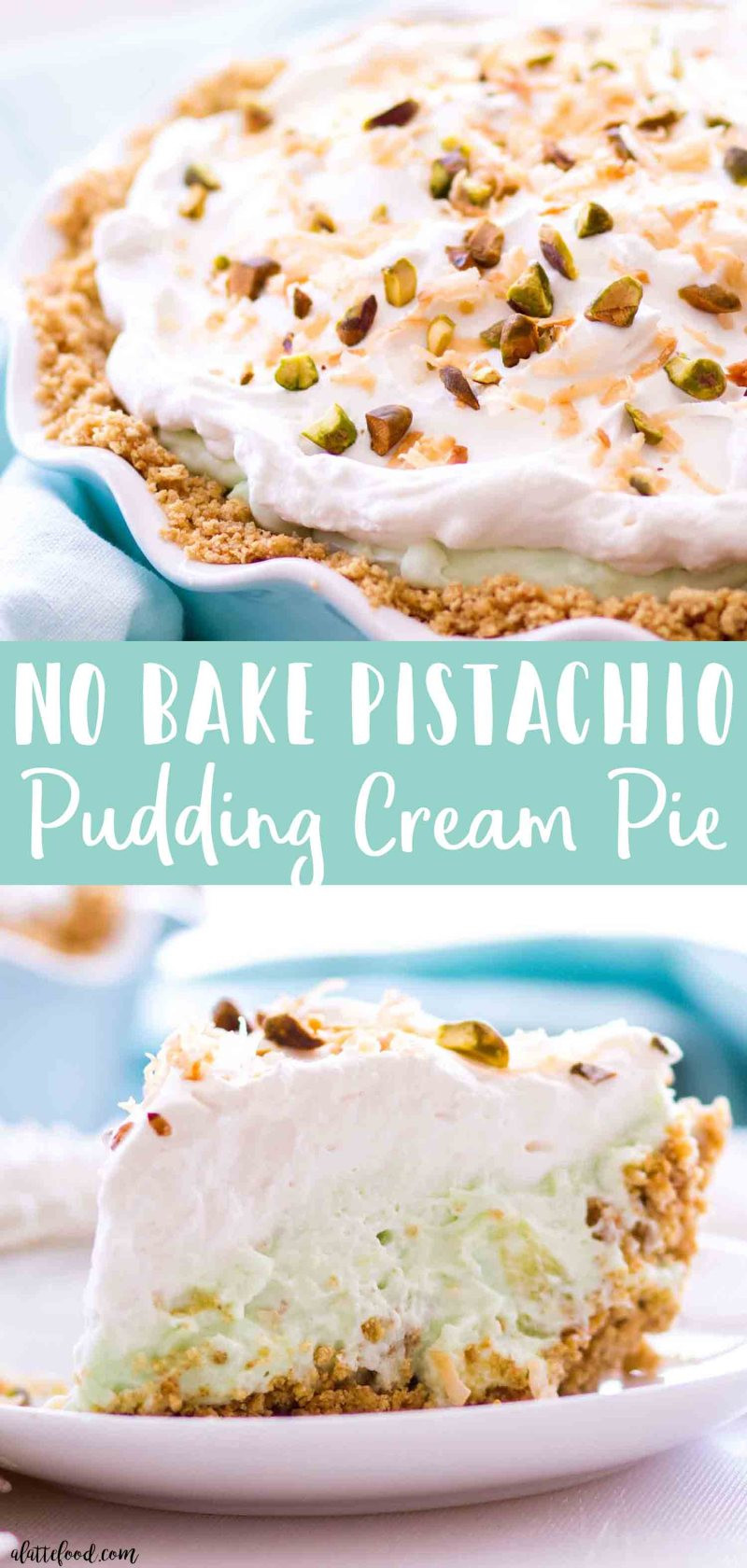 Pistachio Dessert Recipe
 No Bake Pistachio Pudding Cream Pie A Latte Food