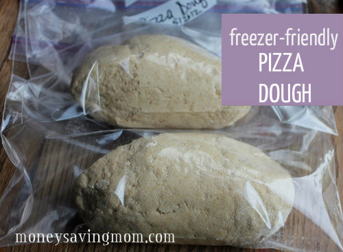 Pizza Dough Freezer
 Freezer Friendly Homemade Pizza Dough