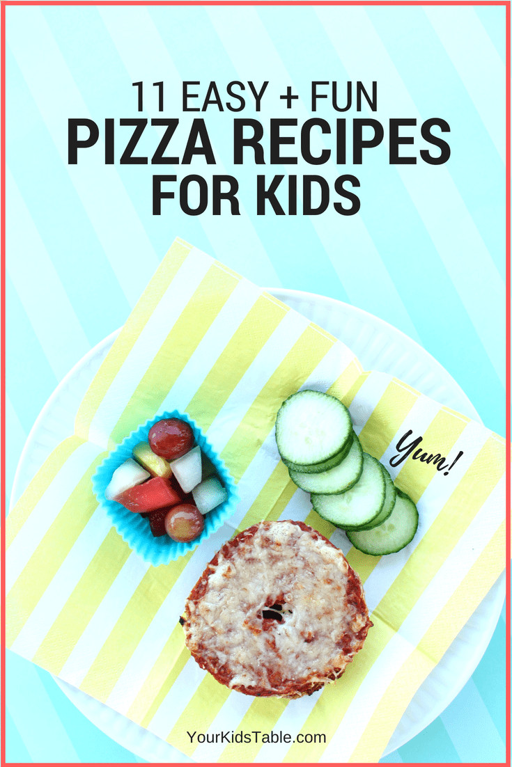 Pizza Recipes For Kids
 Awesome Kids Pizza Recipes that are Super Easy