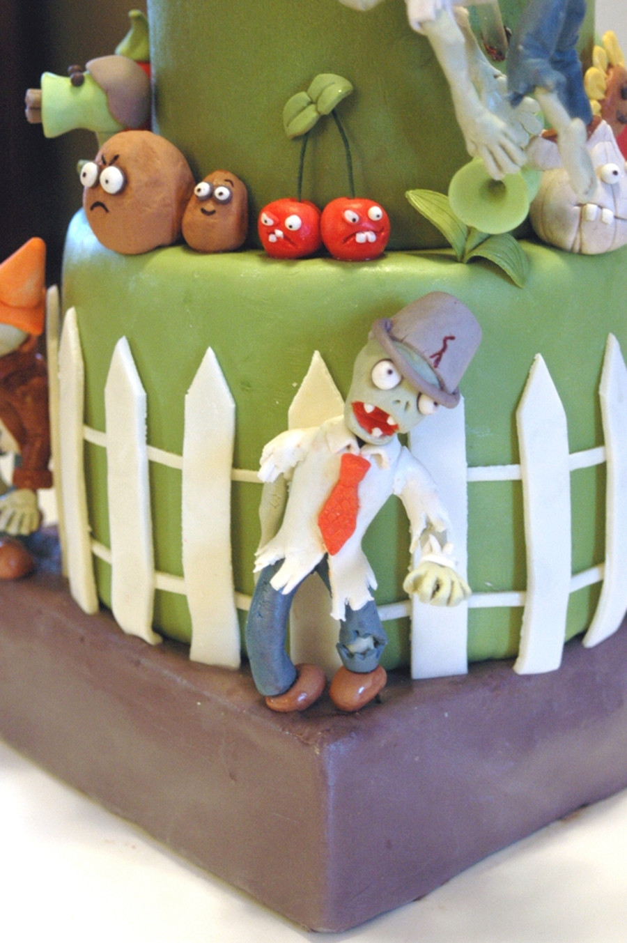 Plants Vs Zombies Birthday Cake
 Plants Vs Zombies Birthday Cake CakeCentral