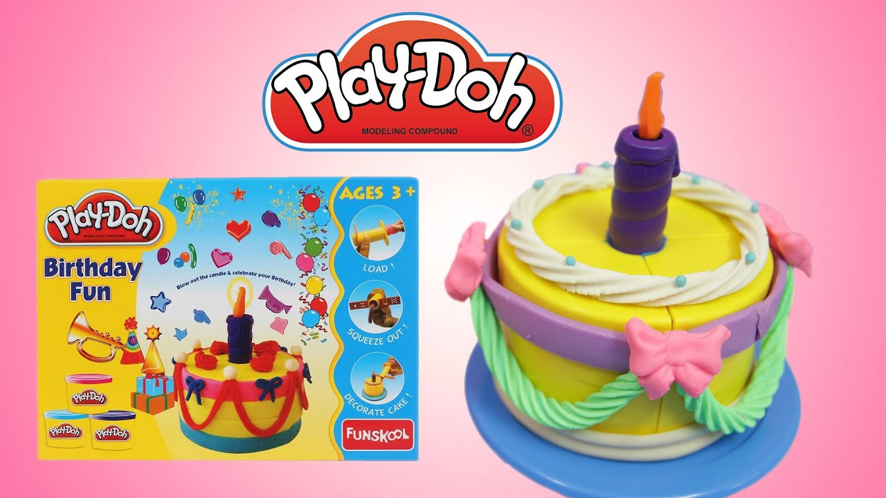 Play Doh Birthday Cake
 Play Doh Birthday Fun Cake Playset