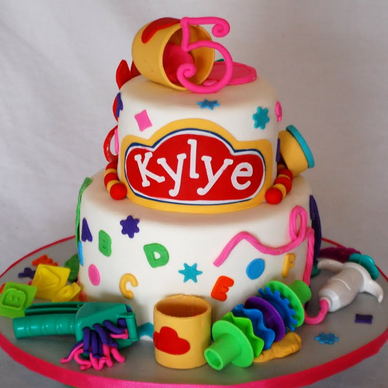 Play Doh Birthday Cake
 CakeFilley Play Doh Theme