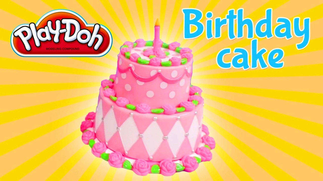 Play Doh Birthday Cake
 Play Doh Birthday Cake Family fun