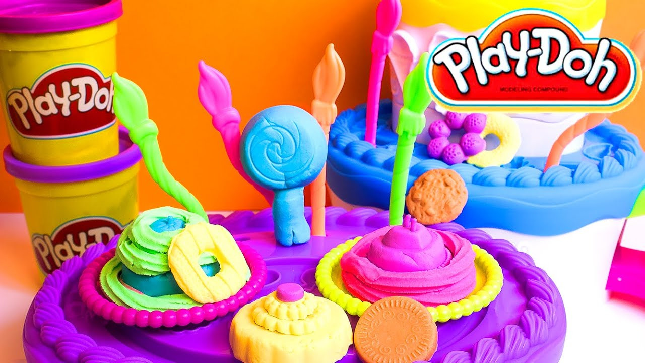 Play Doh Birthday Cake
 Play Doh Sweet Shoppe Cake Mountain Playset Happy Birthday