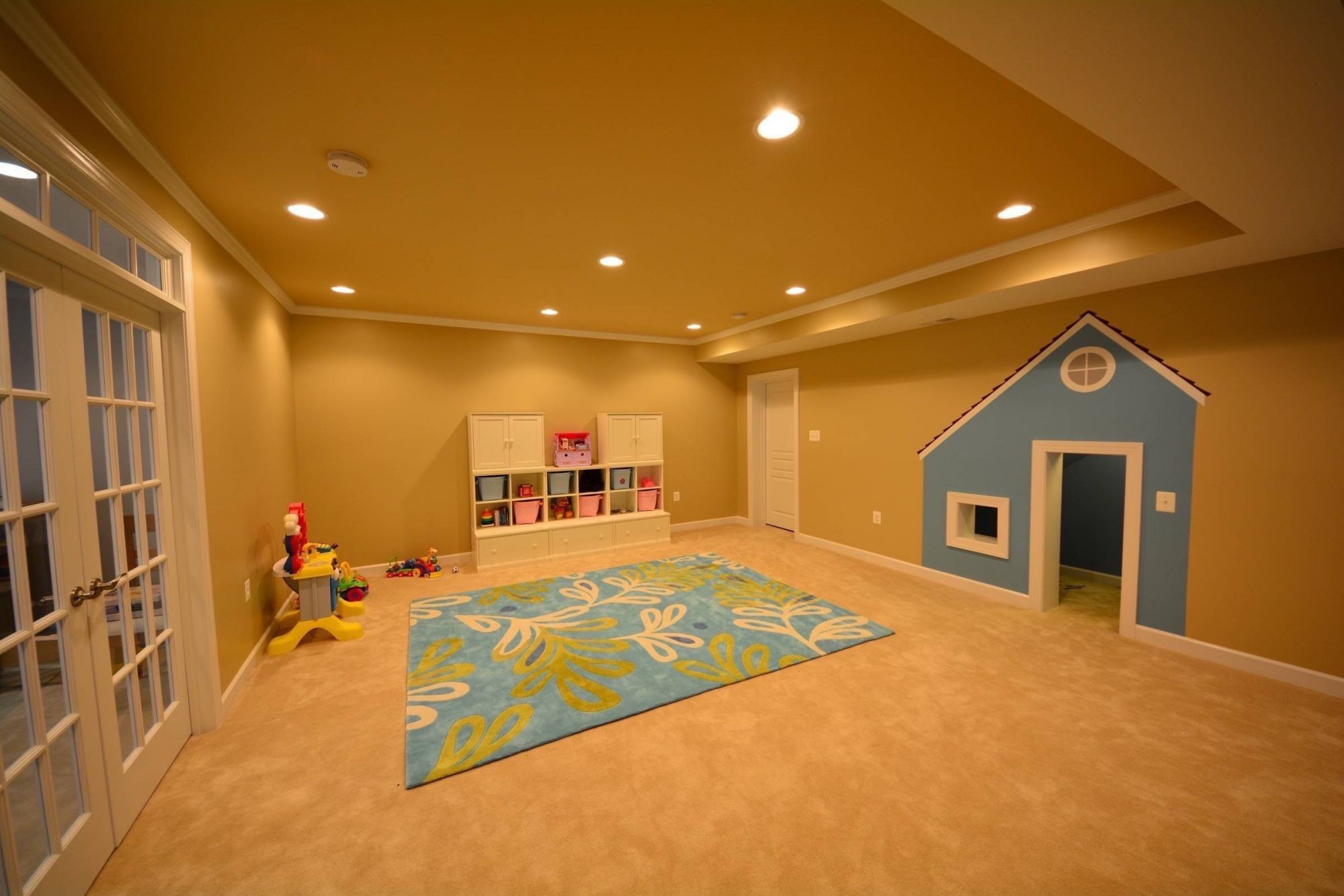 Play Room For Kids
 Basement remodel with kids playroom