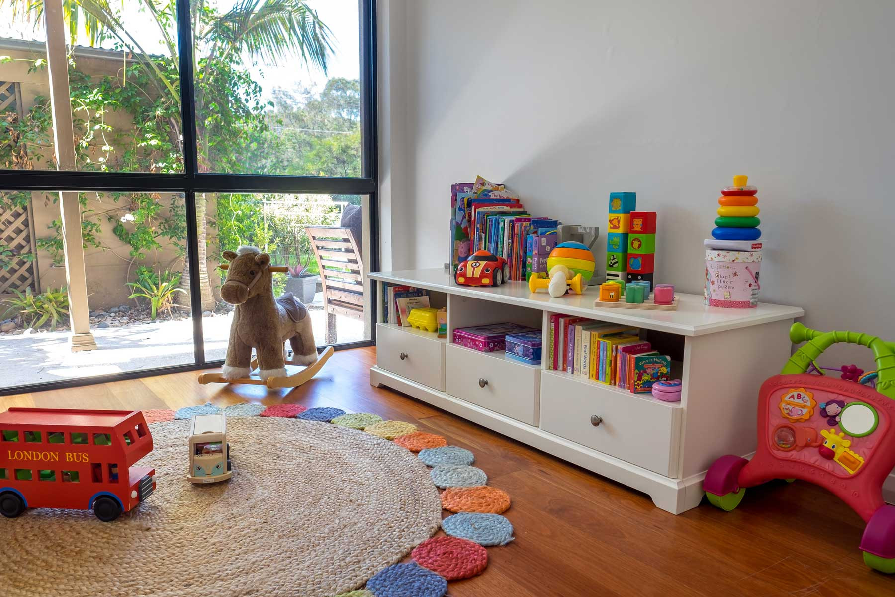 Play Room For Kids
 Rebecca s modern kids playroom Designbx projects
