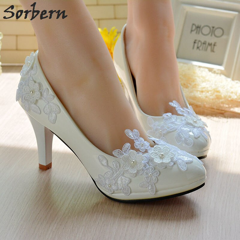 Plum Wedding Shoes
 Sorbern Plum Blossom Flower Wedding Shoes High Heels
