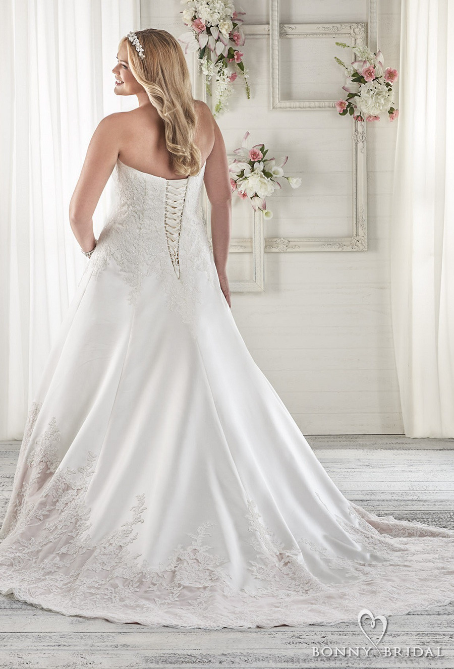 Plus Size Wedding Dresses With Color
 Bonny Bridal Wedding Dresses — Unfor table Styles for