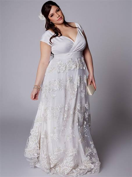 Plus Size Wedding Dresses With Color
 simple plus size wedding dresses with color 2018 2019
