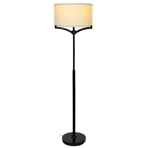 Pole Lamps For Living Room
 Brightech Elijah LED Floor Lamp – Free Standing Pole Light