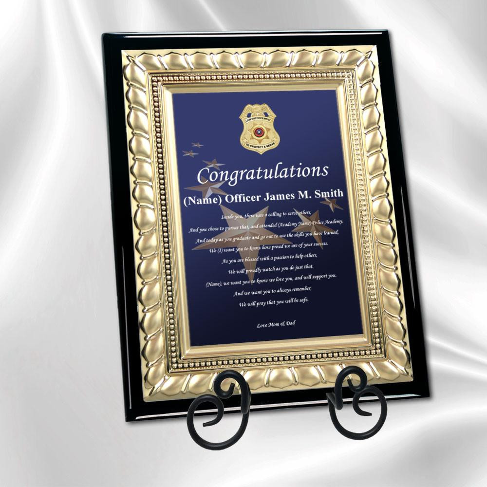 Police Academy Graduation Gift Ideas
 Police academy graduation ts and sheriff grad present