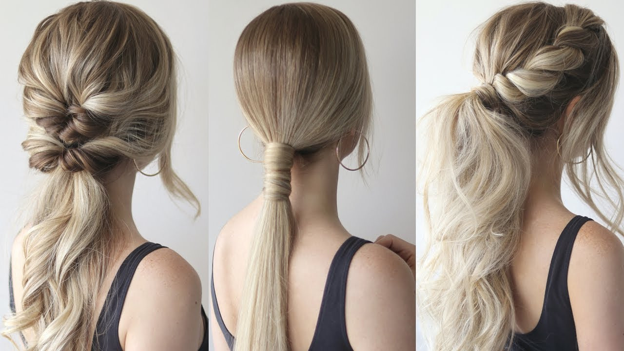 Ponytail Prom Hairstyles
 HOW TO EASY PONYTAILS