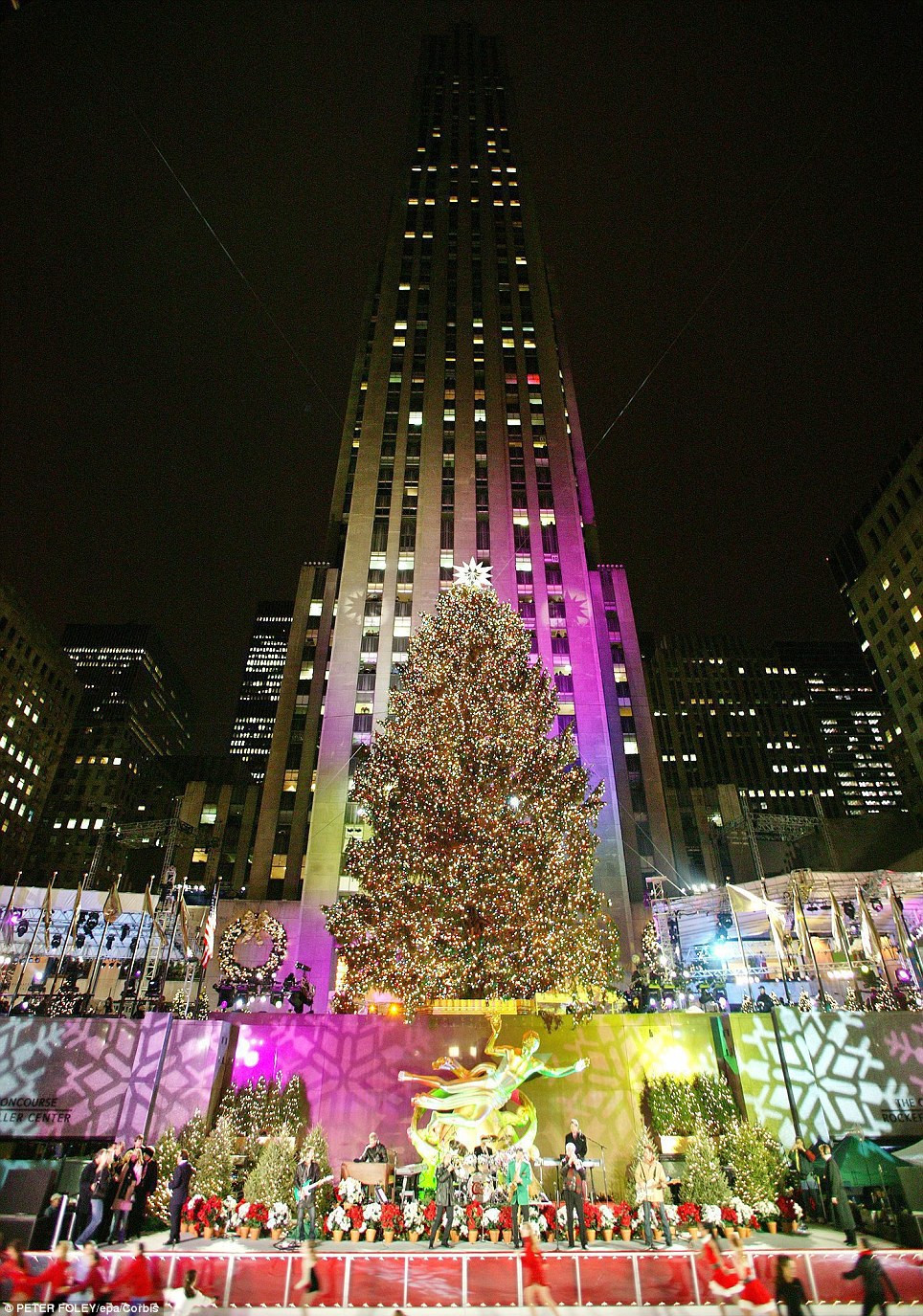 Pool City Christmas Trees
 History of the Rockefeller Center Christmas tree