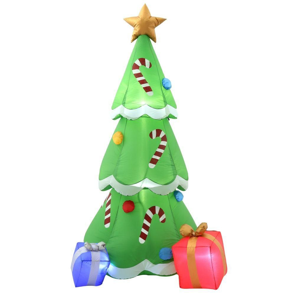 Pool City Christmas Trees
 Home Accents Holiday 6 5 ft H Inflatable Christmas Tree