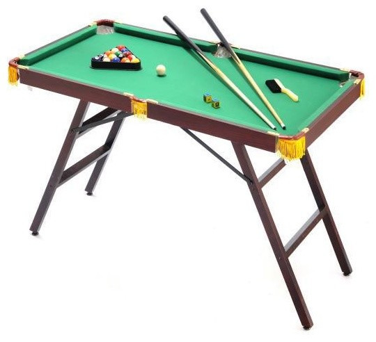 Pool Tables For Kids
 48" Mini Pool Table with Accessories Traditional Kids