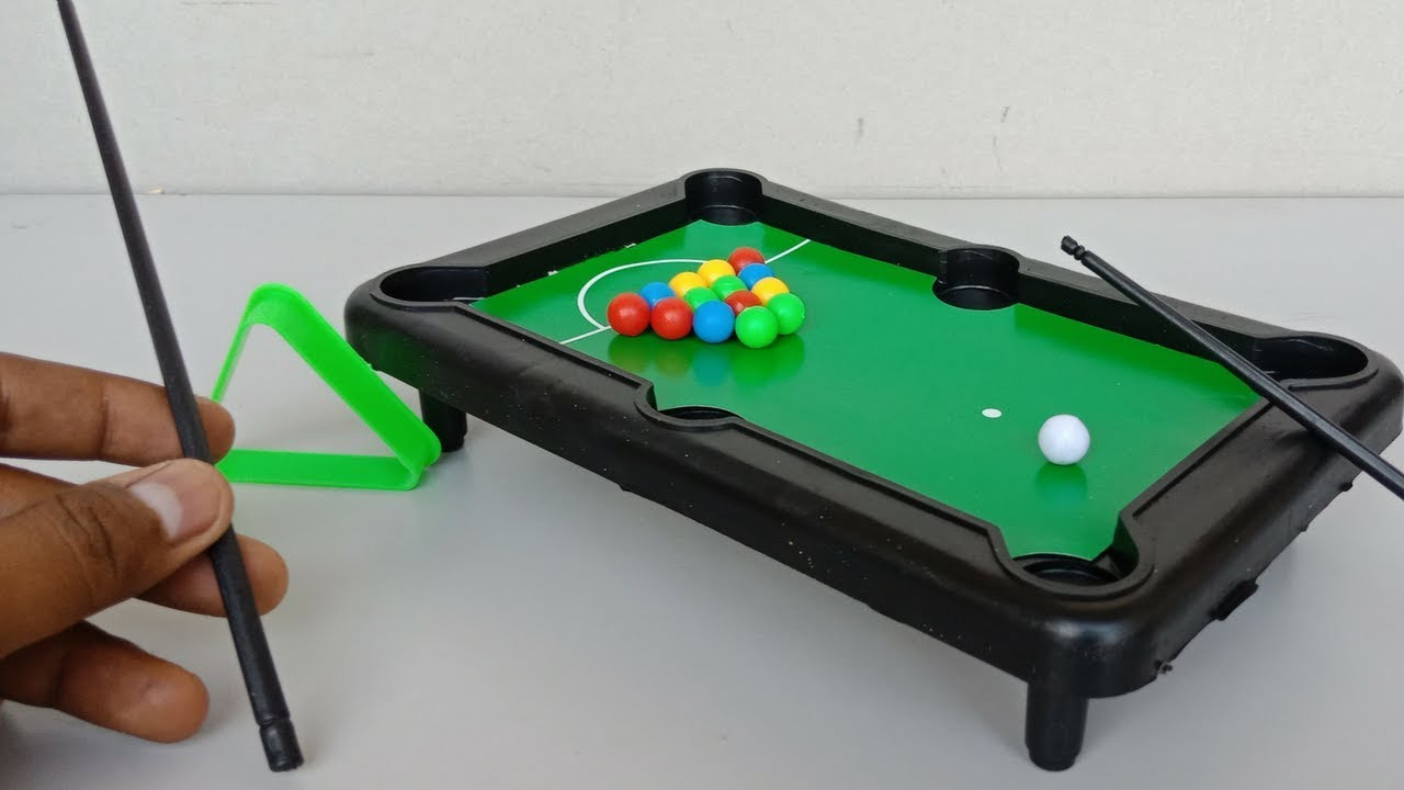 Pool Tables For Kids
 Amazing Mini Pool Table Unboxing Toys for Kids
