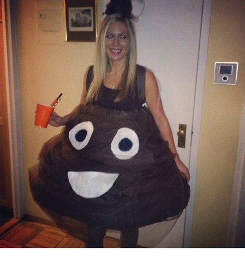 Poop Emoji Costume DIY
 31 best ️⛵️☀️Emojis images on Pinterest