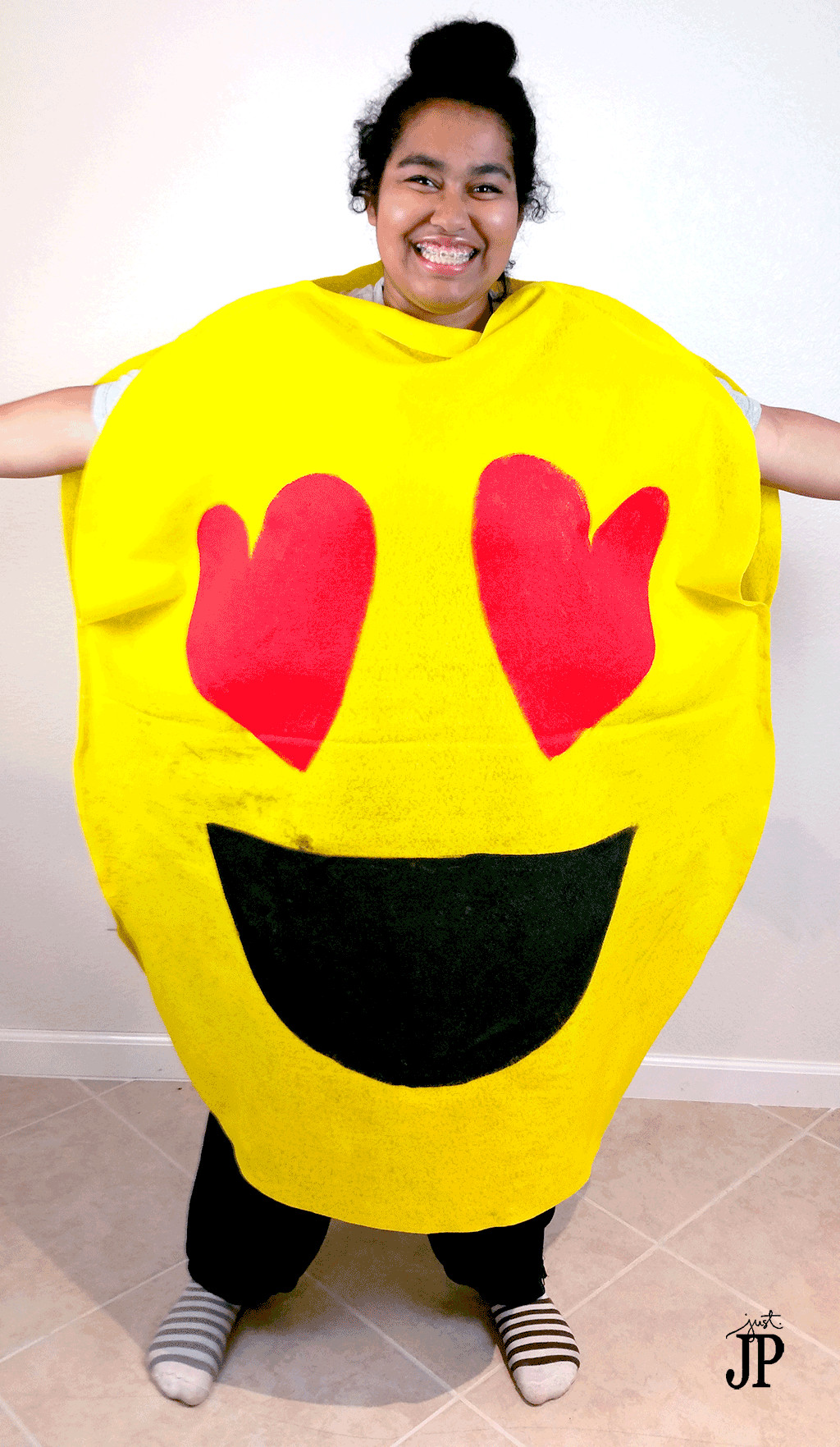 Poop Emoji Costume DIY
 Smiley Heart Emoji Costume Kunin Felt
