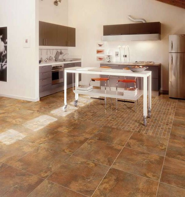 Porcelain Tile For Kitchen
 Porcelain Floor Tile in Kitchen Modern Kitchen Other