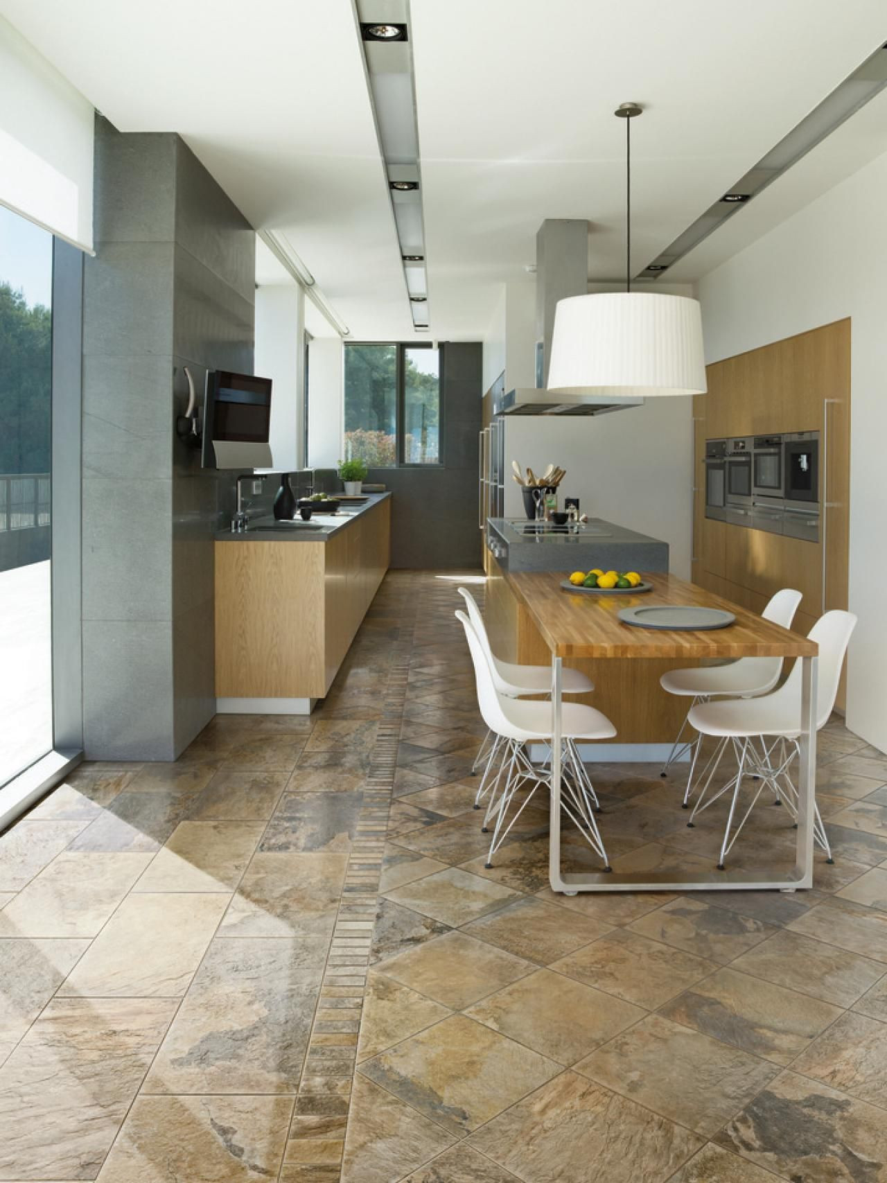 Porcelain Tile For Kitchen
 18 Beautiful Examples of Kitchen Floor Tile