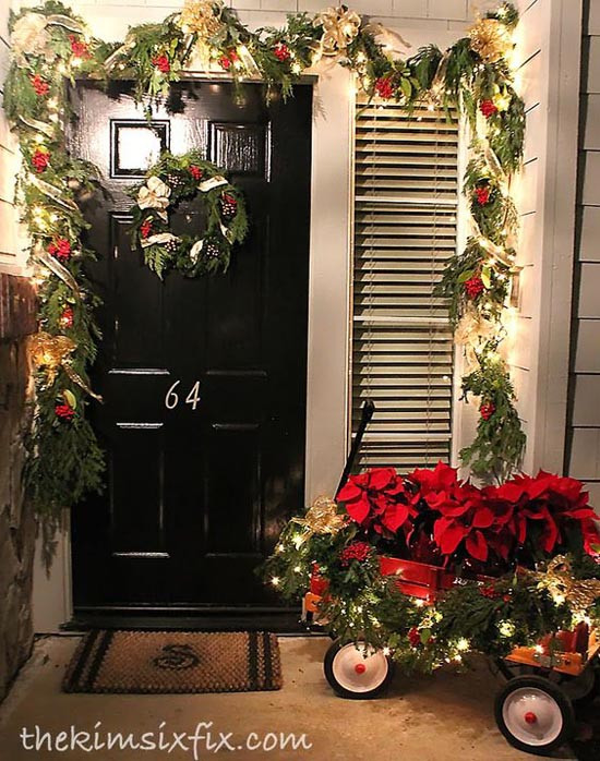 Porch Christmas Decorating
 35 Cool Christmas Porch Decorating Ideas All About Christmas