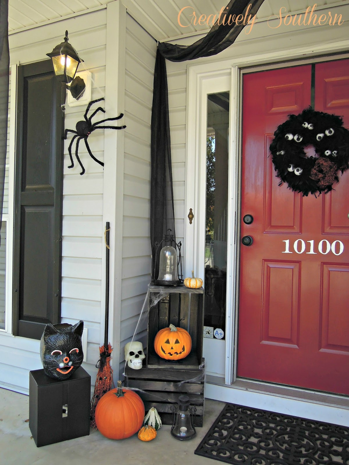 Porch Halloween Decor
 Halloween Porch Ideas