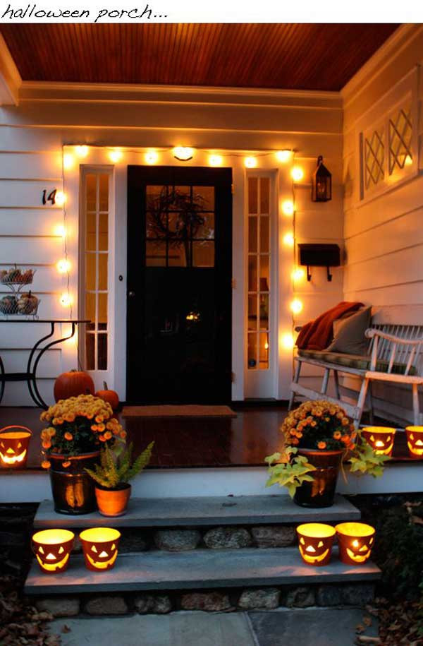 Porch Halloween Decor
 Top 41 Inspiring Halloween Porch Décor Ideas
