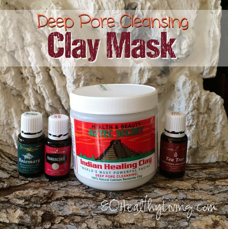 Pore Cleansing Mask DIY
 Homemade Deep Pore Cleansing Clay Mask