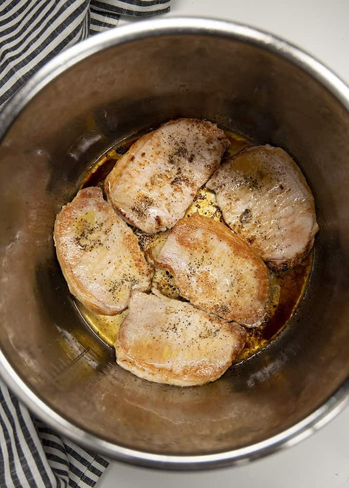 Pork Chop Recipes Instant Pot
 Instant Pot Pork Chops with Gravy The Salty Marshmallow