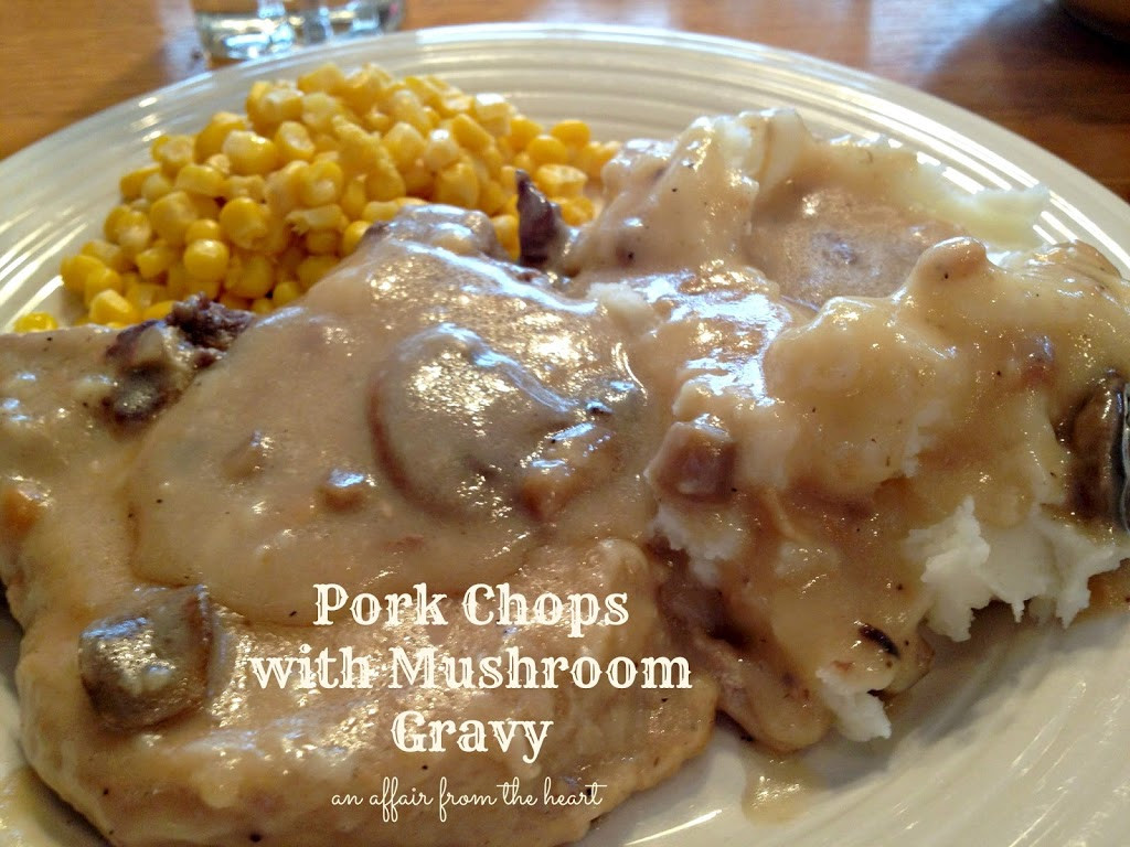 Pork Chops With Mushroom Gravy
 Salisbury Steak & Mushrooms