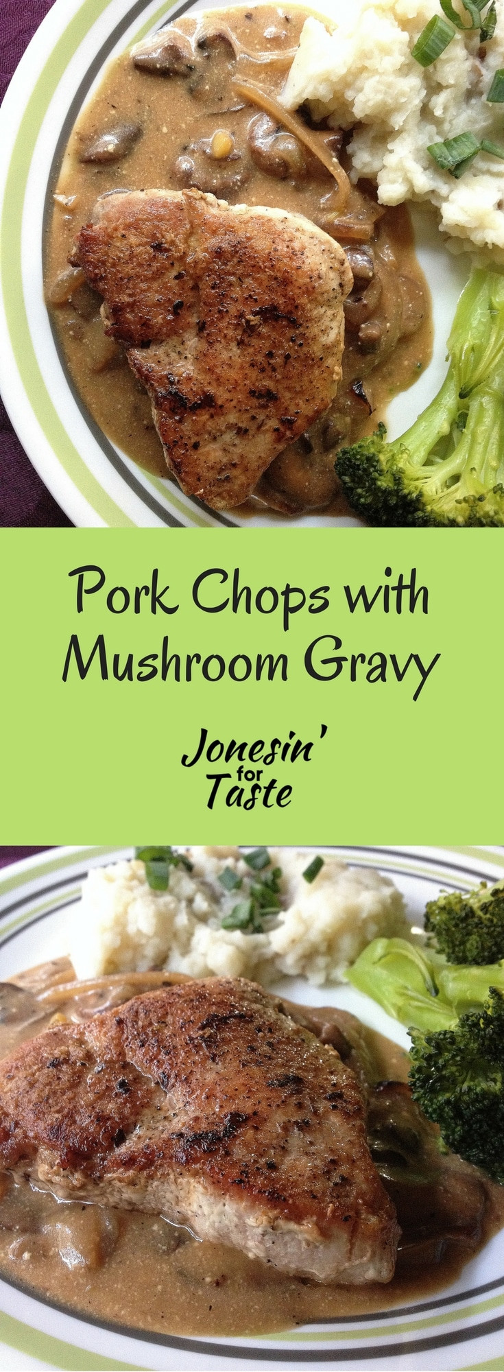 Pork Chops With Mushroom Gravy
 Easy 30 Minute Pork Chops with Mushroom Gravy