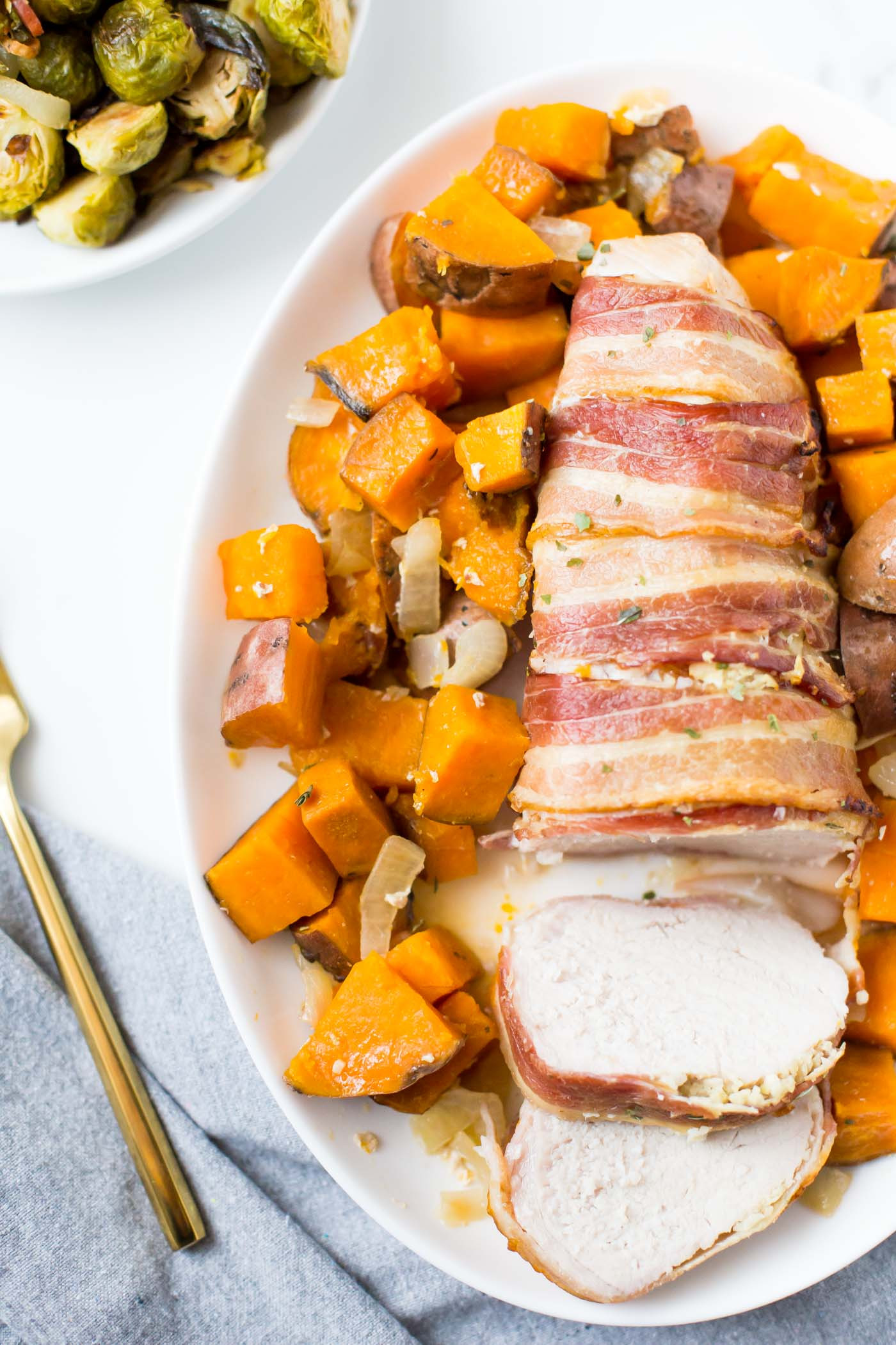 Pork Loin End Roast Slow Cooker
 Slow Cooker Bacon Wrapped Pork Loin Roast Paleo Whole30