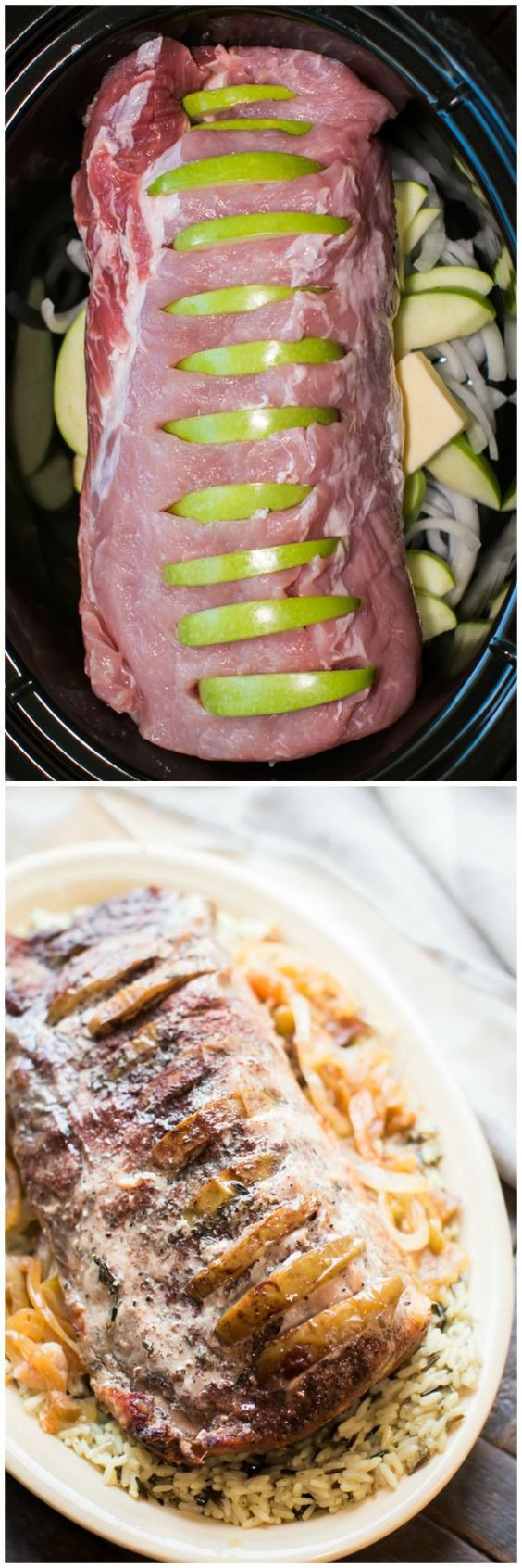 Pork Loin End Roast Slow Cooker
 Slow Cooker Honey Apple Pork Loin