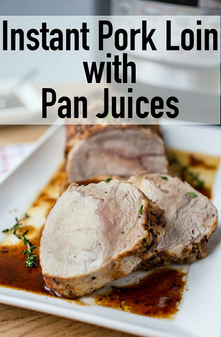 Pork Loin In The Instant Pot
 Instant Pot Pork Loin Cook the Story