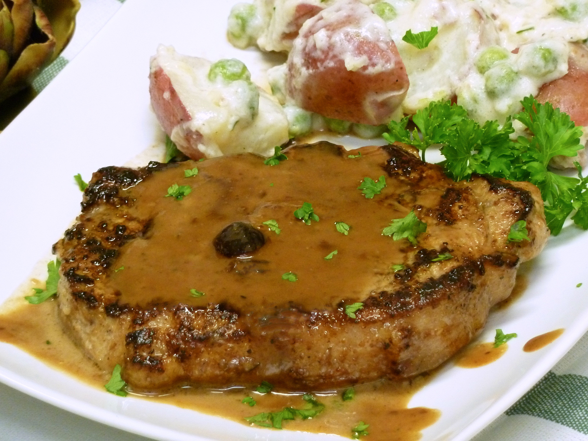 Pork Loin Steaks
 Pork Loin Steaks With Raspberry Cranberry Pan Sauce Recipe