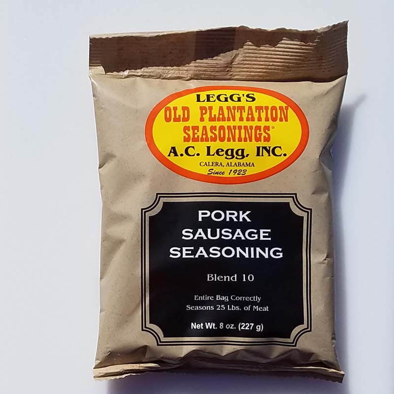 Pork Sausage Seasoning
 AC Leggs Leggs Old Plantation Pork Sausage Seasoning Blend