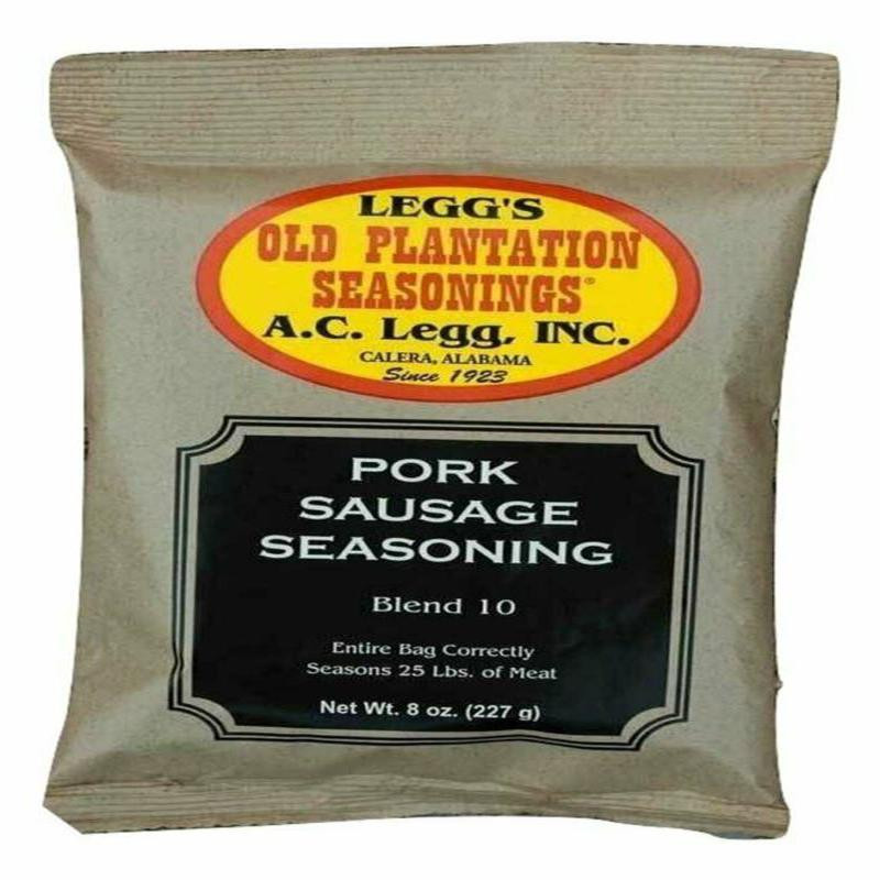 Pork Sausage Seasoning
 A C Legg Blend 10 Pork Sausage Seasoning 8 Ounce