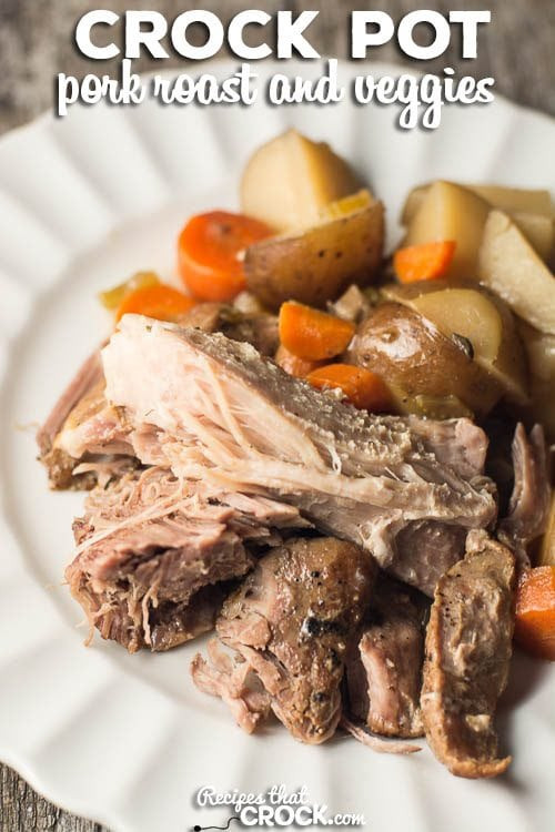 Pork Stew Crock Pot Recipes
 Crock Pot Pork Roast and Veggies Recipes That Crock