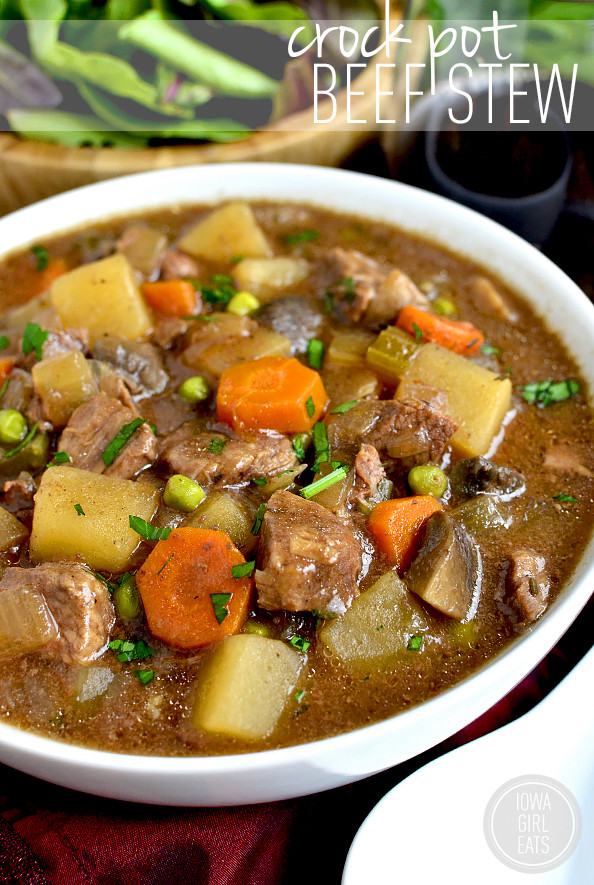 Pork Stew Crock Pot Recipes
 Crock Pot Beef Stew Iowa Girl Eats