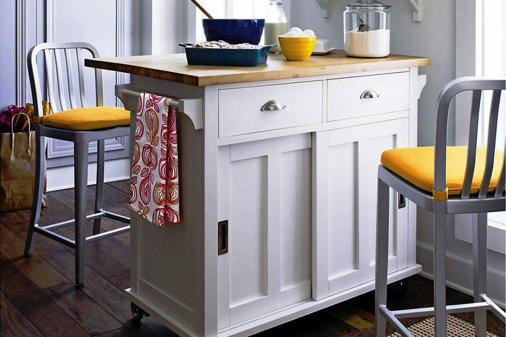 Portable Kitchen Island With Storage
 Diy Portable Kitchen Island Storage Seating Decoratorist