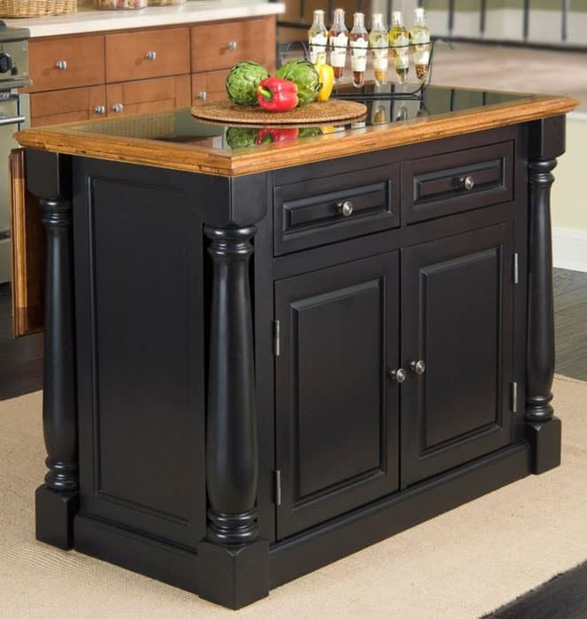Portable Kitchen Island With Storage
 25 Portable Kitchen Islands Rolling & Movable Designs