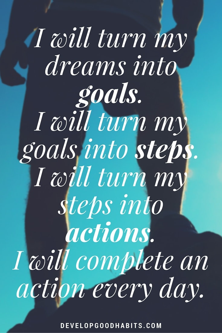 Positive Affirmation Quotes
 30 Awesome Goal Setting Affirmations How to Stop