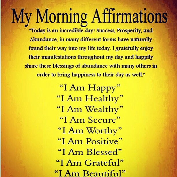 Positive Affirmation Quotes
 Printable Affirmations Quotes QuotesGram