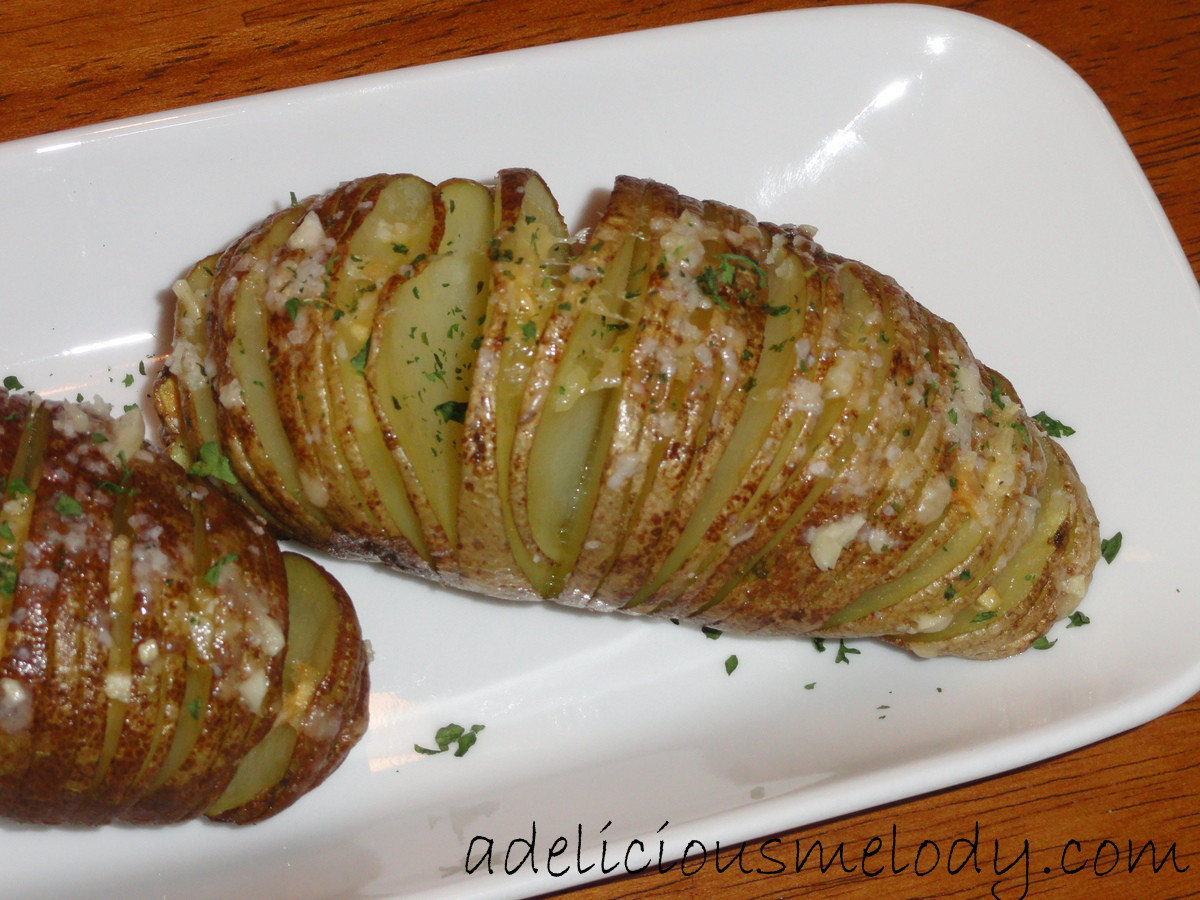 Potato In Microwave
 A Delicious Melody Microwave Hasselbeck Potatoes