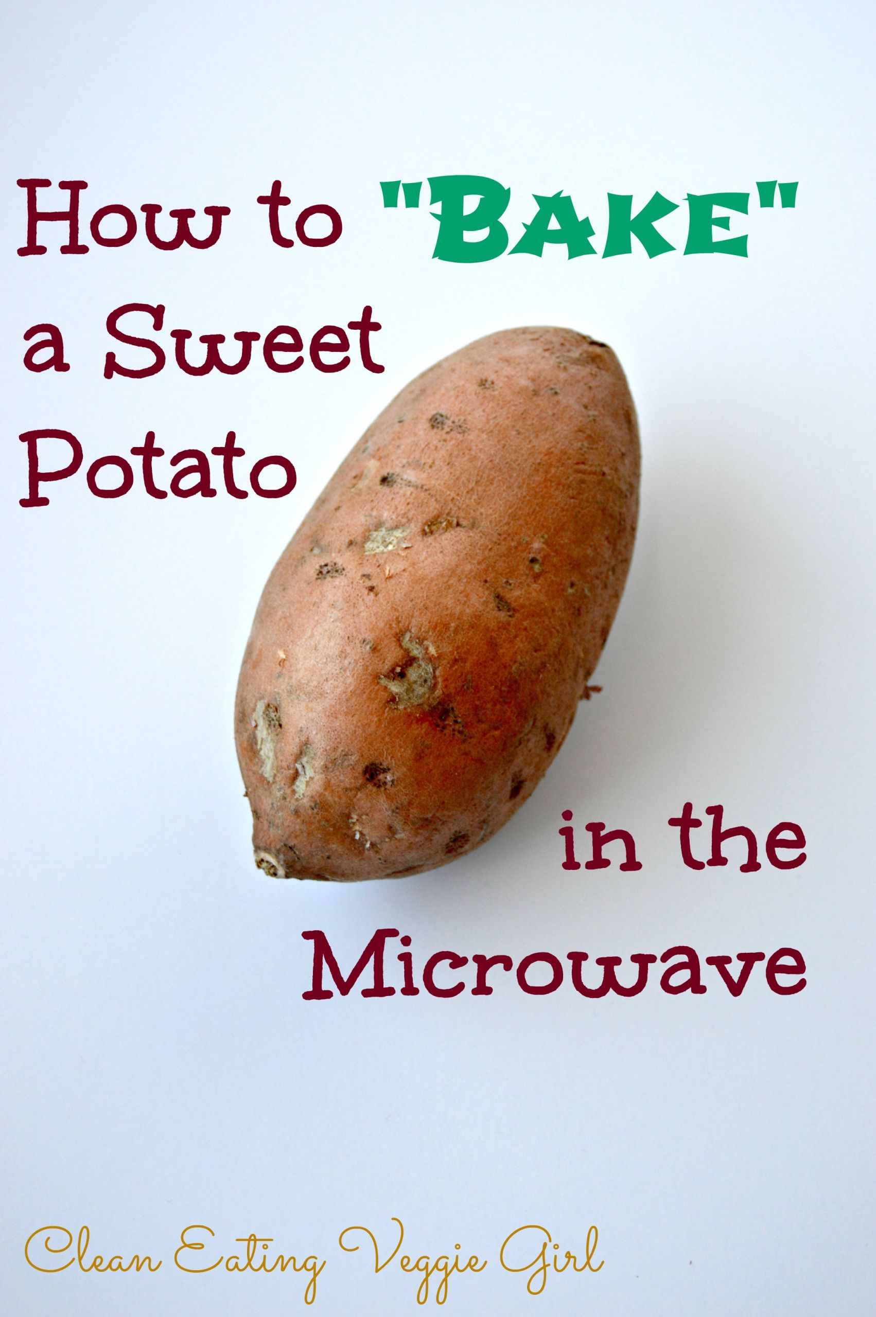Potato In Microwave
 How to Make a Baked Sweet Potato in the Microwave Clean