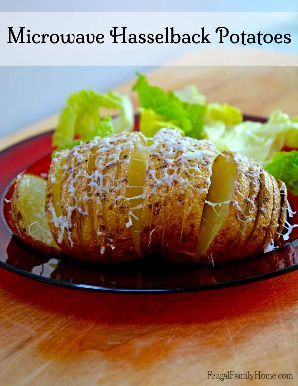 Potato In Microwave
 Microwave Hasselback Potatoes