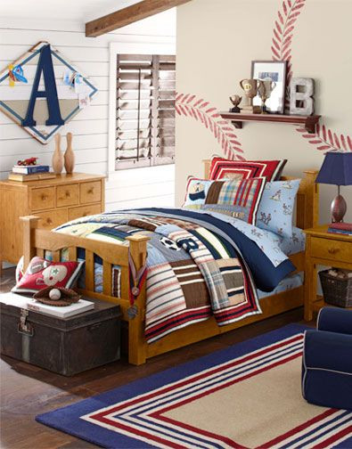 Pottery Barn Kids Boys Room
 An Inspired Bedroom Idea from Pottery Barn Kids