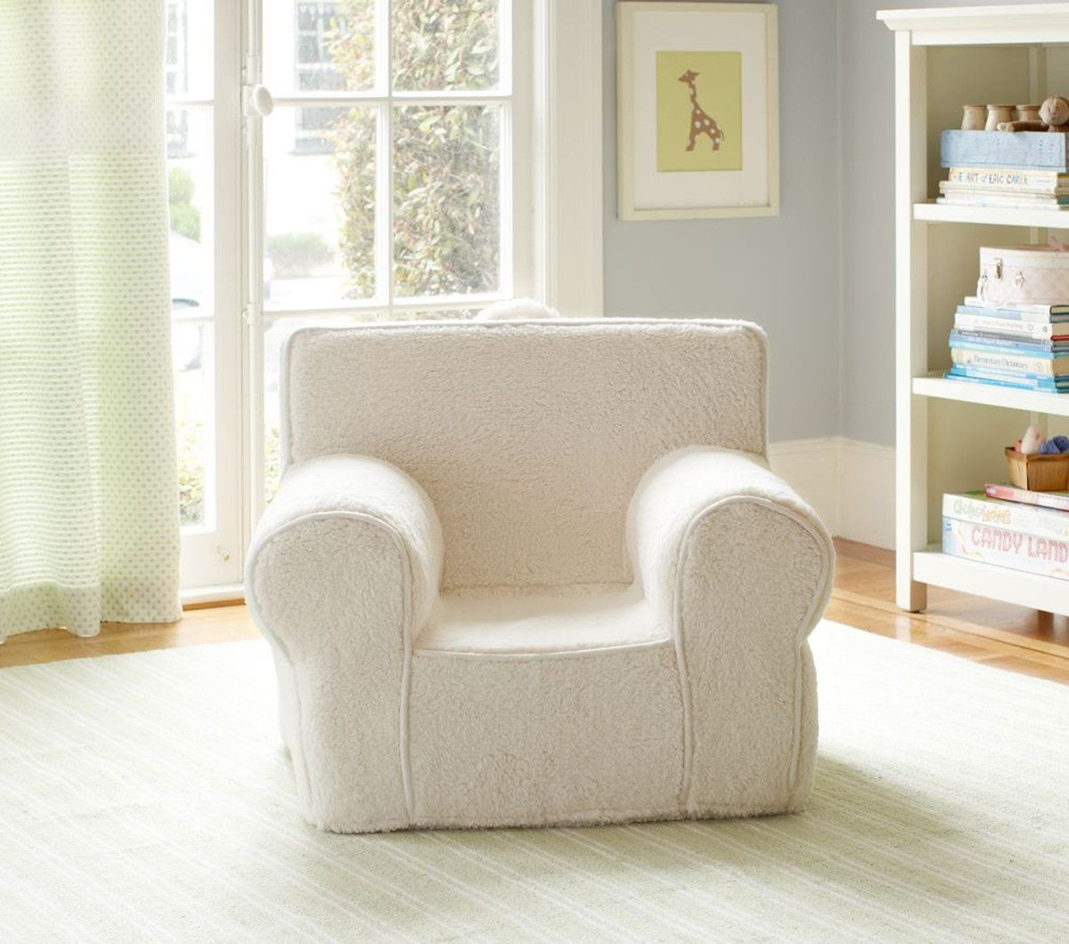 Pottery Barn Kids Chair Covers
 Cream Sherpa Anywhere Chair